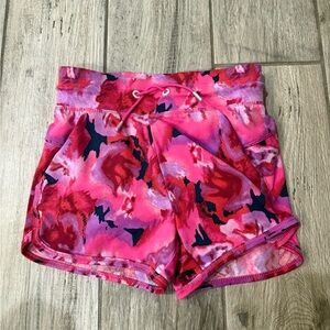 All in Motion Pink Floral Athletic Shorts